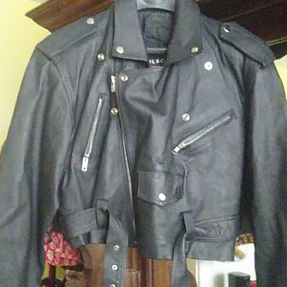 Leather jacket